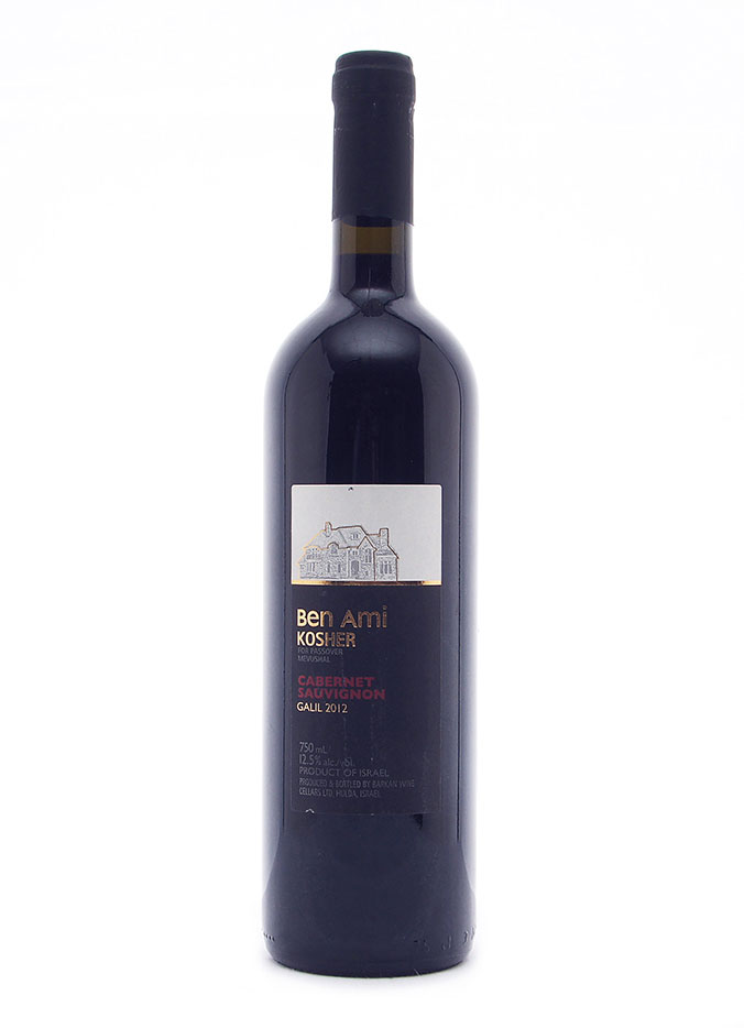 Вино БЕН АМИ КАБЕРНЕ СОВИНЬОН кр. сух. 13% 0.75л. (BARKAN)