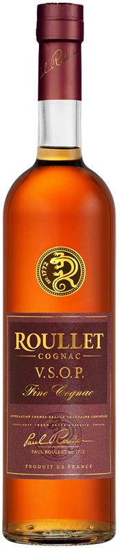 КОНЬЯК ординарный четырехлетний "Рулле ВСОП" креп. 40%, емк 0.5л.