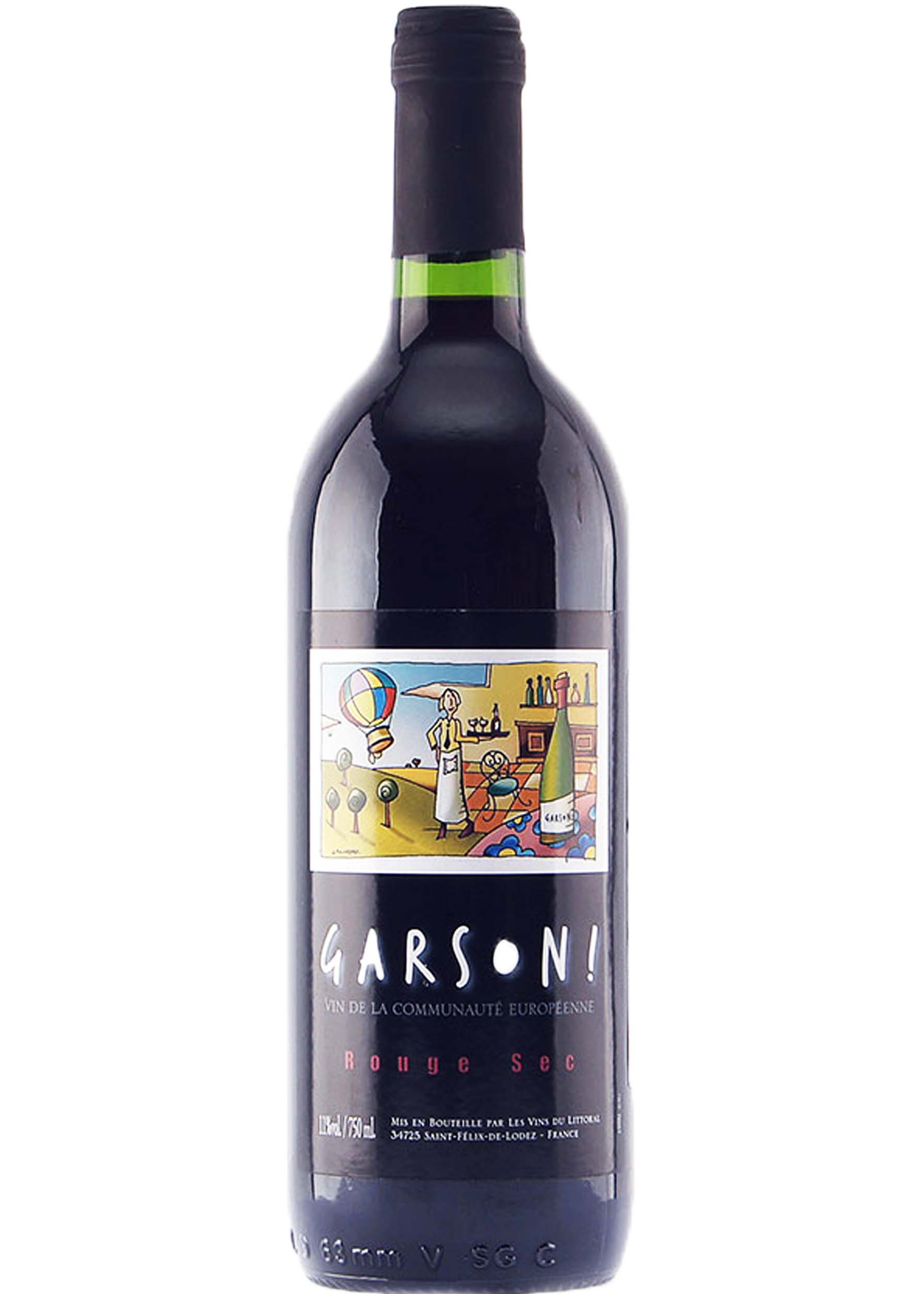 Вино Гарсон красное сухое 0.75л.