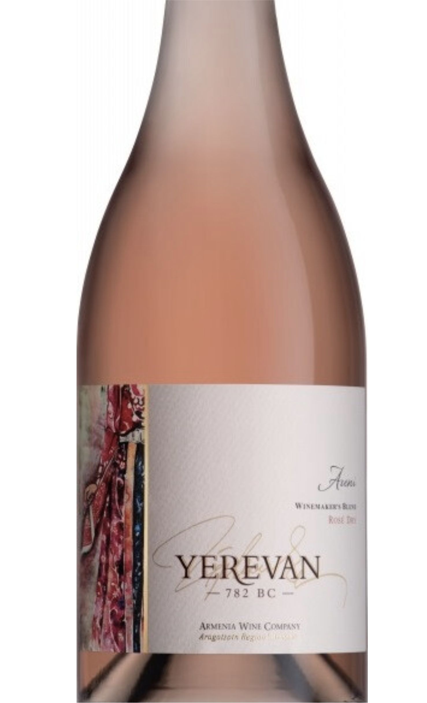 Этикетка ЕРЕВАН. АРЕНИ. 782 ВС розовое сухое 0.75л.
