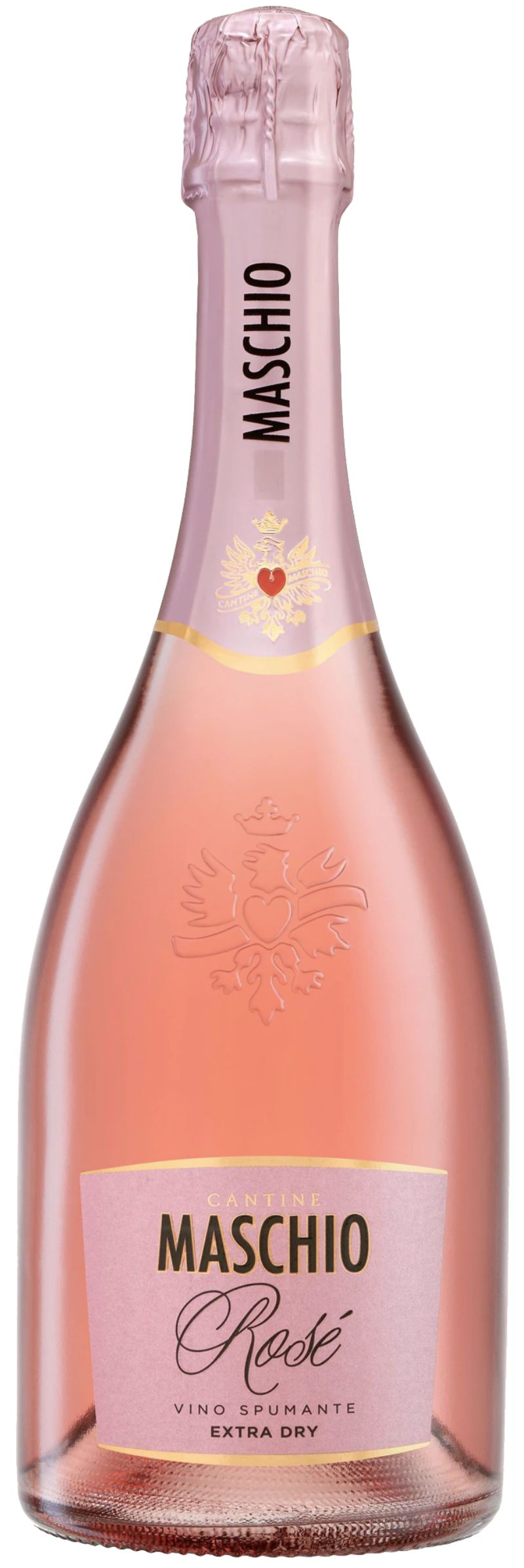 Игристое вино Маскио Розе, розовое брют, 0.75 л