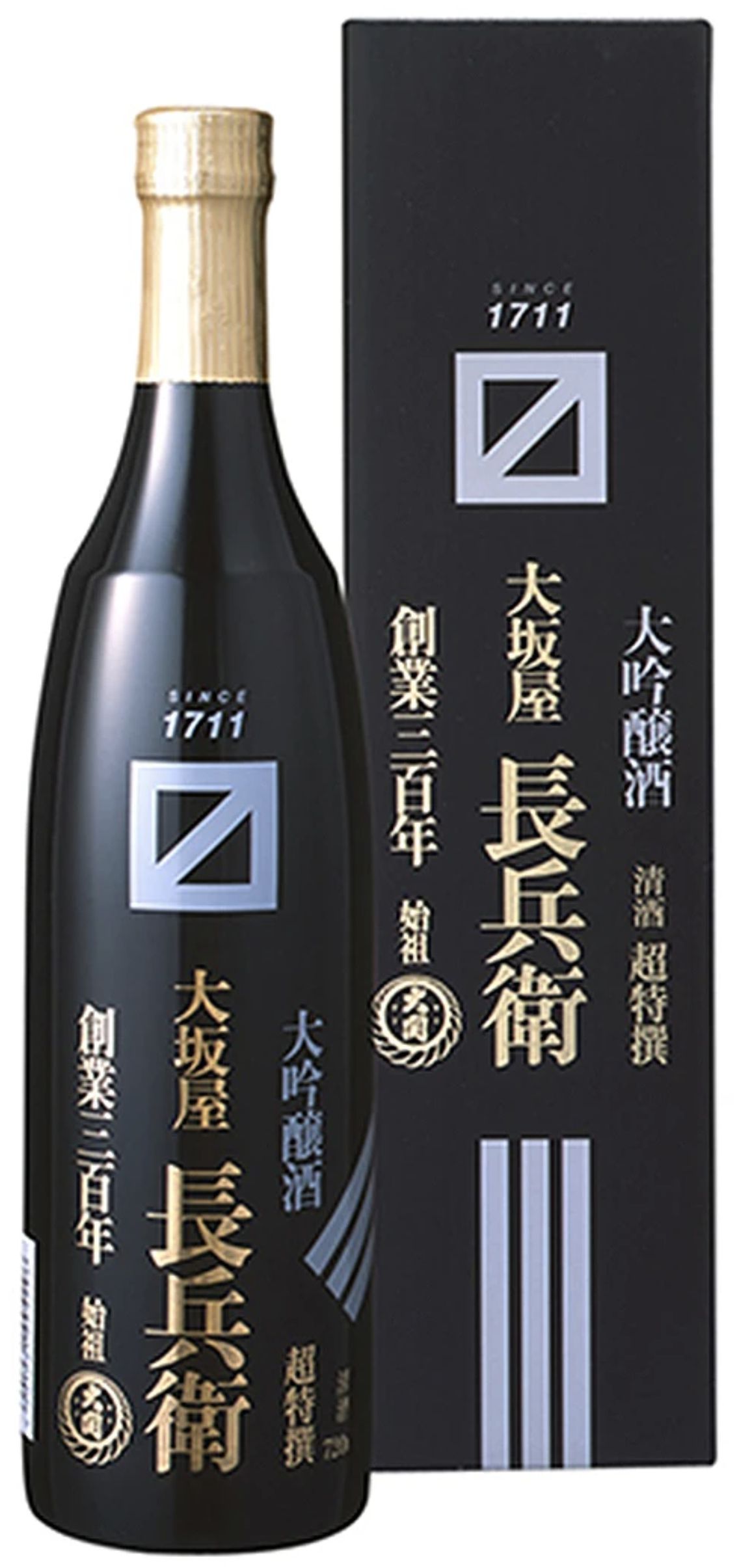 Алкогольный напиток (Сакэ) "Сакэ Дайгиндзё Осакая Тёбэй" 0.72 л п/у 15.8%  п/у