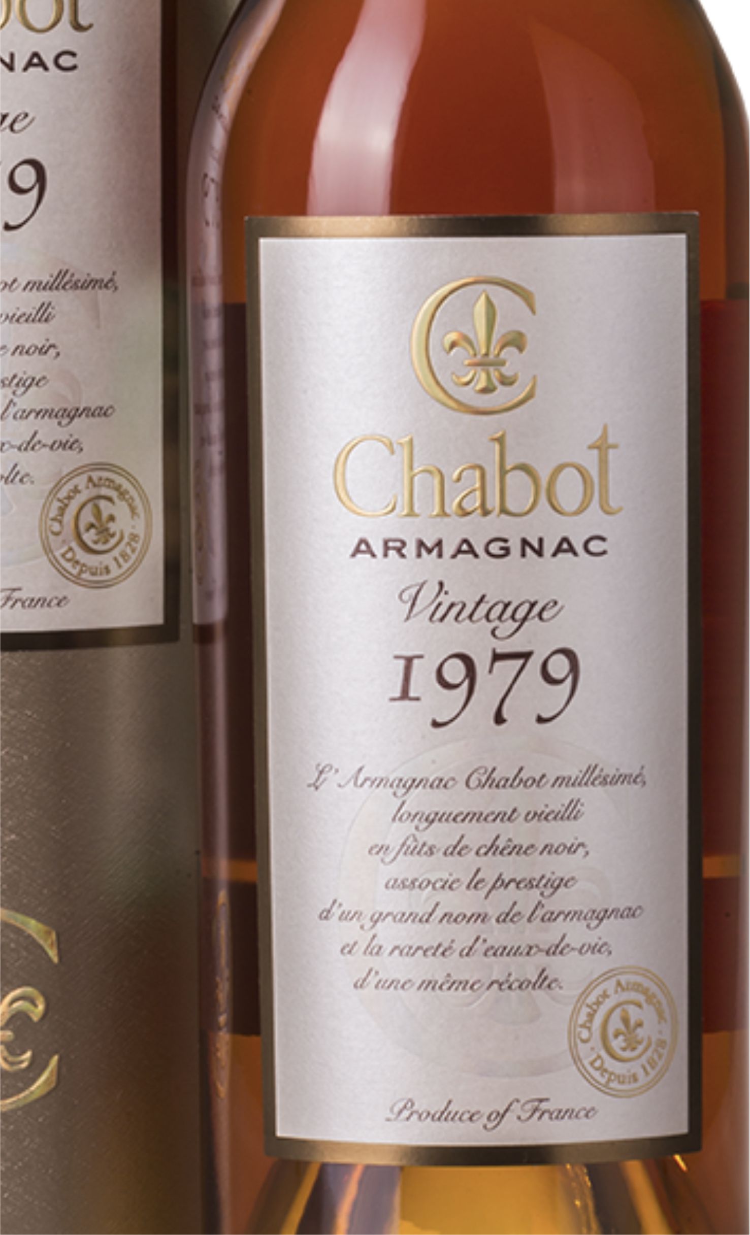 Этикетка Арманьяк Шабо 1979, 0.7 л