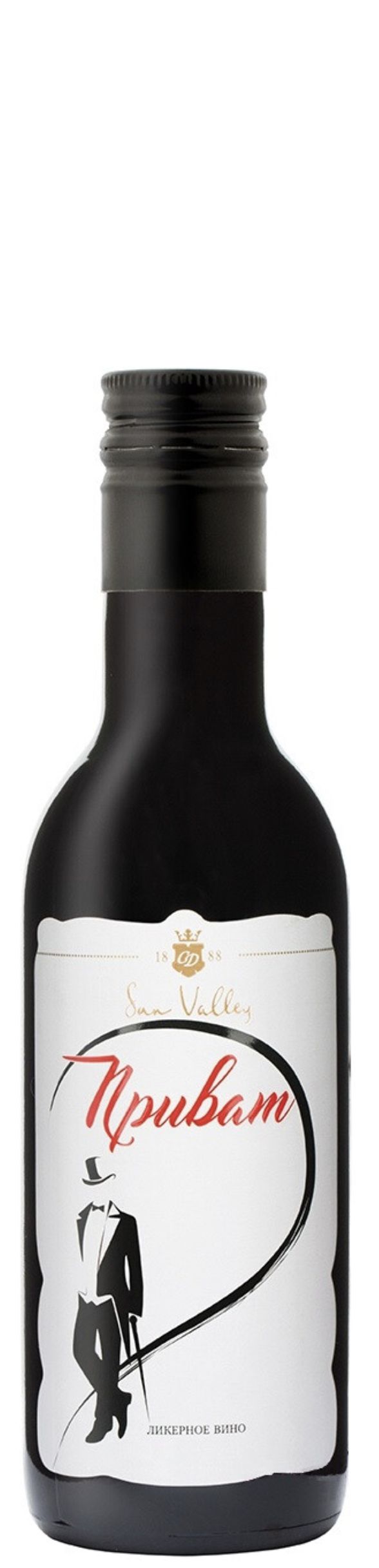 Приват красное, 0.25 л