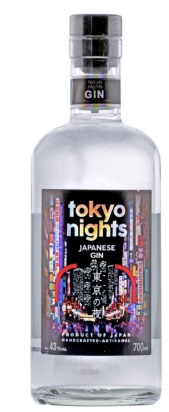 Спиртной напиток " Токио Найтс Японский Джин" креп 43%, емк  0,7л