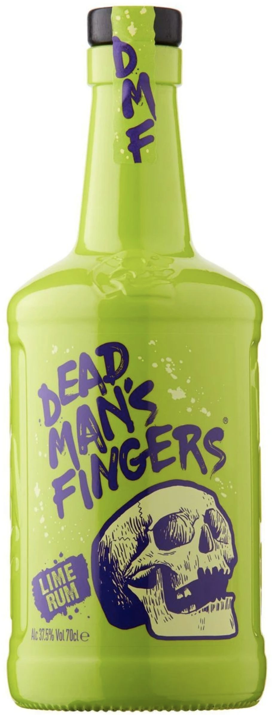 Спиртной напиток на основе рома "Дэд Мэн'с Фингерс" со вкусом Лайма/Dead Man's Fingers Lime Rum креп 37,5%, емк  0,7л