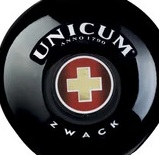 Этикетка Ликер крепкий Уникум (Liqueur Unicum)  креп 40%, емк  0.5л