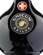 Этикетка Ликер десертный Уникум Слива (Liqueur Unicum Plum (Szilva)) креп 34,5%, емк 0,5л