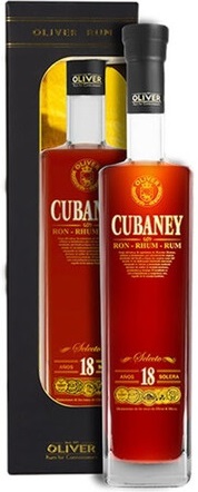 Спиртной напиток на основе рома "Кубаней Селекто" 18 лет/RUM Cubaney Selecto 18 п/у  креп 38,0%, емк  0,7л