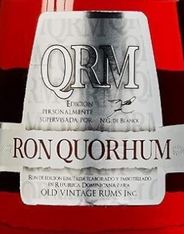 Этикетка Крепкий спиртной напиток РОМ "Кворум" 23 года п/у/RUM Quorhum 23. креп 40,0%, емк 0,7л