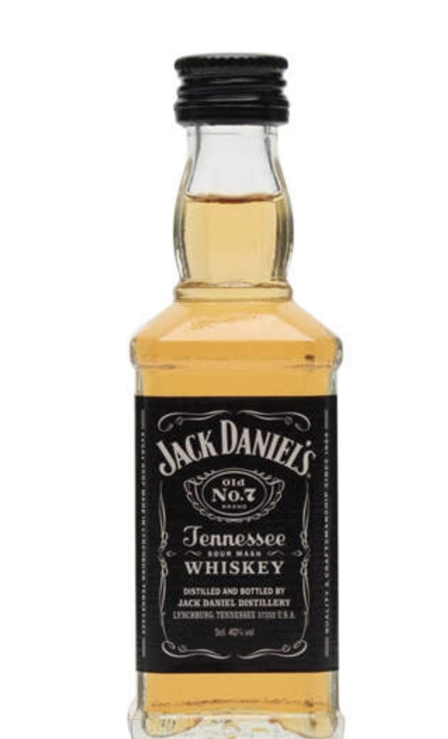 Этикетка Виски Джек Дэниел'с Теннесси, 0.05 л