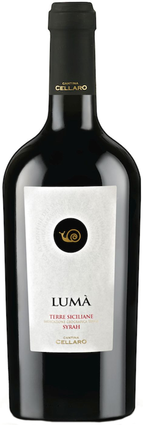 Сира. Терре Сицилиане. Лума полусухое красное, сах. 5-15 г/дм3, алк. 13,5% , 0,75 л