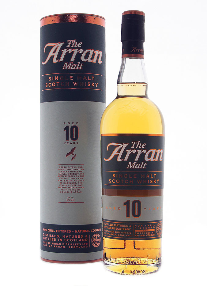 Виски Арран 10 лет, 0.7 л