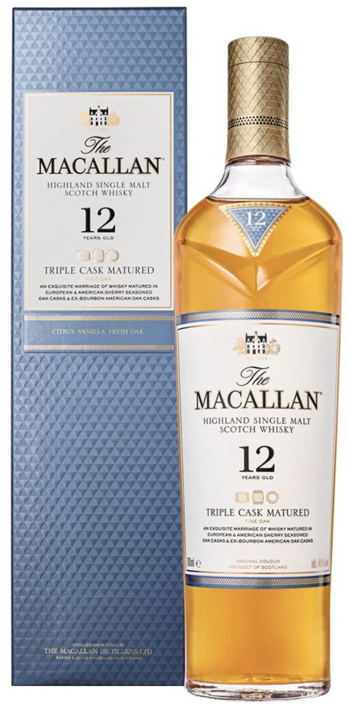 Виски Макаллан 12 Трипл Каск Мэтьюэд, 0.5 л