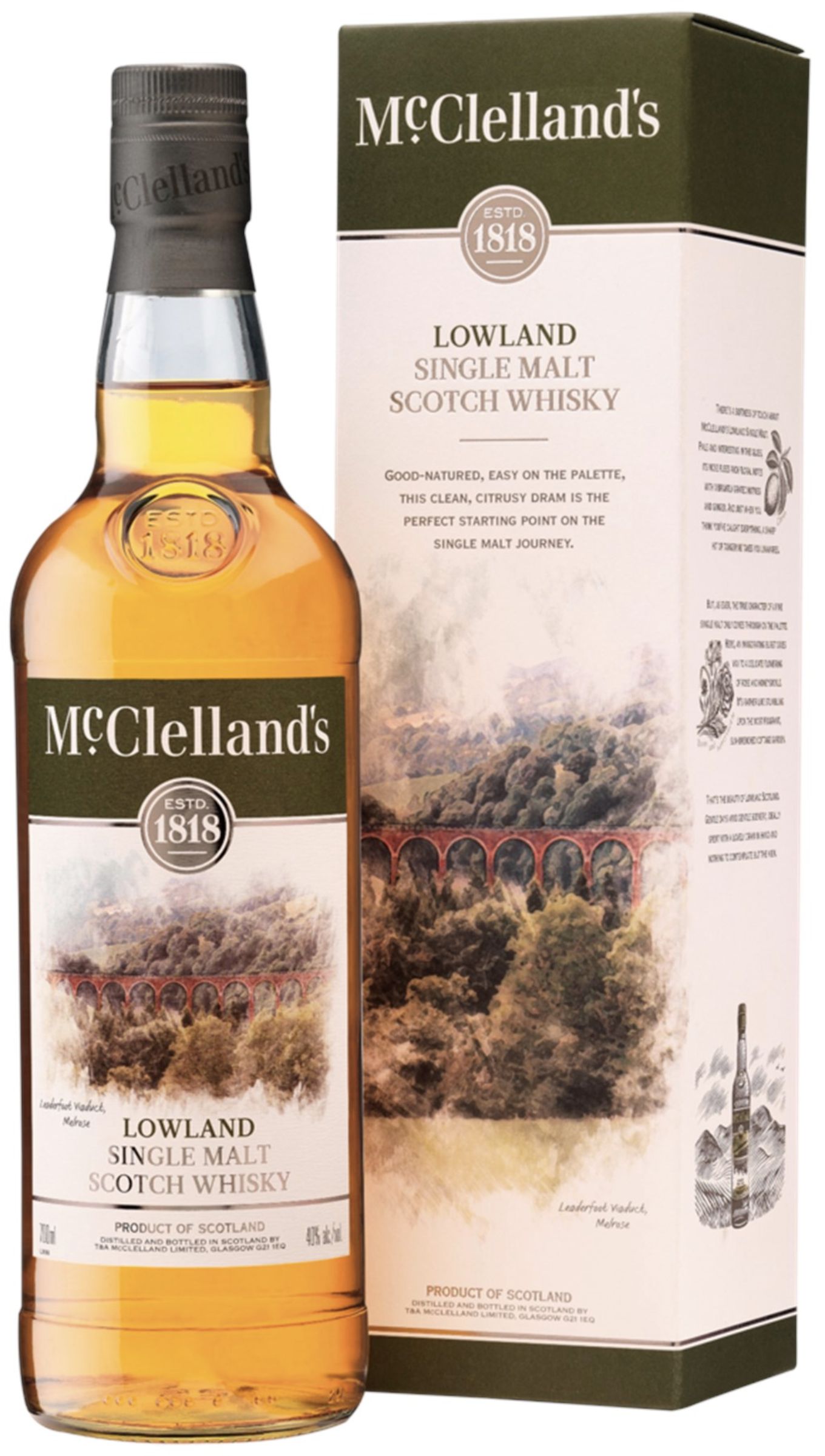Виски МакЛеланд'с Лоулендс, 0.7 л