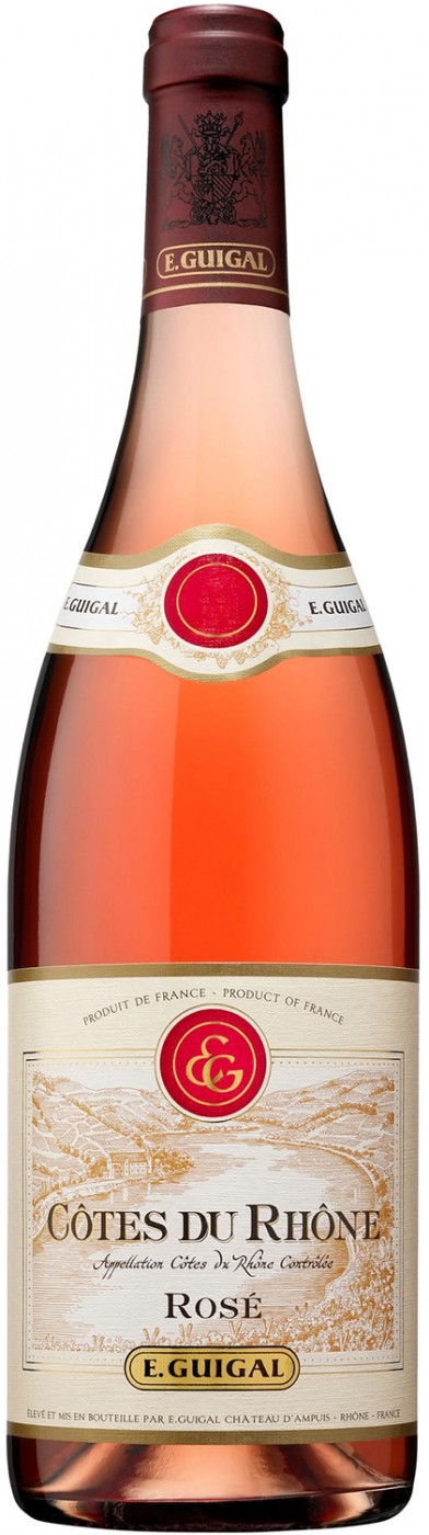 Кот-дю-Рон Розе Долина Роны Гигаль 2015 г. розовое сухое 0,75 л.