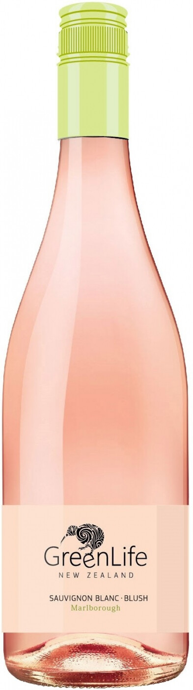Вино сортовое ординарное сухое розовое ГринЛайф Совиньон Блан Блаш 2020г креп 8,5%, емк  0,75 л