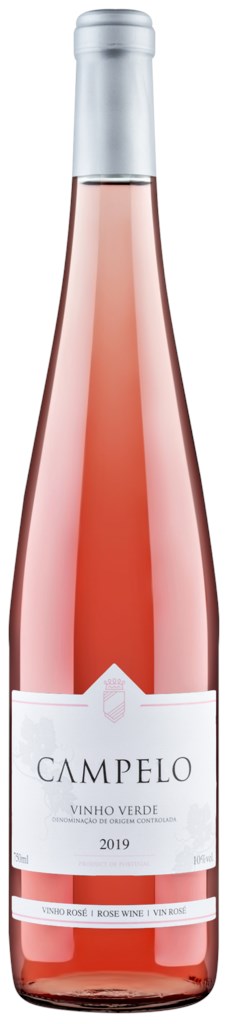 Вино  ординарное сухое розовое Кампело Виньо Верде  2020г креп 10,5%, емк 0,75 л