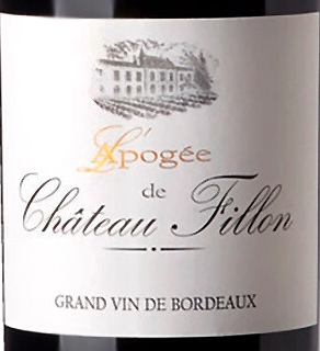 Этикетка ВИНО ординарное "Л' Апоже де Шато Фийон Бордо Супериор"  2020г сухое красное креп 13%, емк 0.75л.