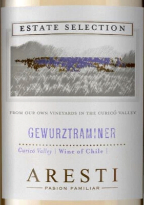 Этикетка ВИНО сортовое ординарное "Арести Истейт Селекшн Гевюрцтраминер" 2022г  сухое белое  креп 7,5%, емк 0.75л.