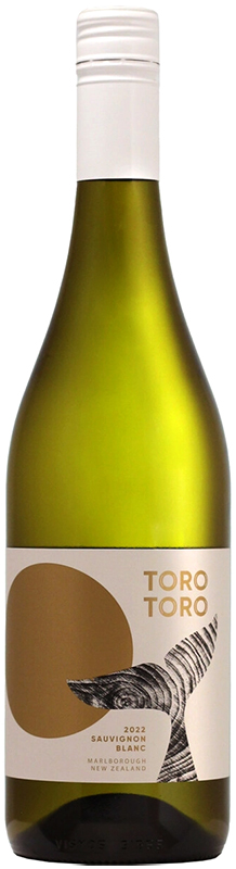 ВИНО сортовое ординарное "ТороТоро Мальборо Совиньон Блан" 2022г  полусухое белое  креп 12,5%, емк 0.75л.
