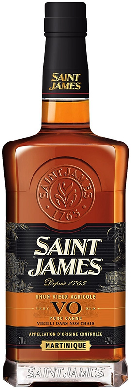 Ром выдержанный "Сент Джеймс Агриколь Вьё ВО. Мартиника АОС", креп. 42%, емк 0,7л