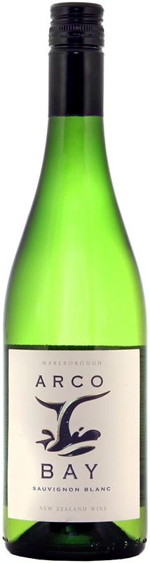 ВИНО сортовое ординарное "Арко Бэй Мальборо Совиньон Блан"  2022г сухое белое креп 12,5%, емк 0.75л.