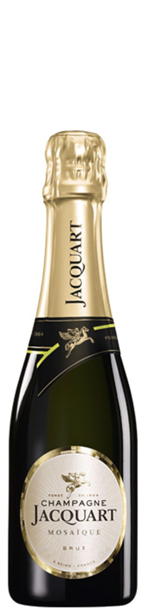 Шампанское Жакарт "Брют Мозаик", белое брют, 0.375 л