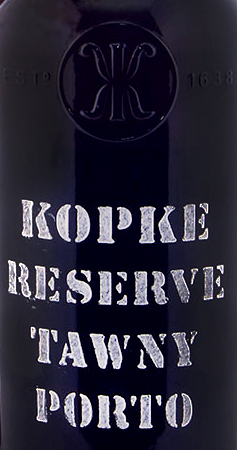 Этикетка ВИНО ликерное выдержанное (портвейн) "Копке Резерв Тони Порто" креп 19,5%, емк  0.75л. в картонной п/у