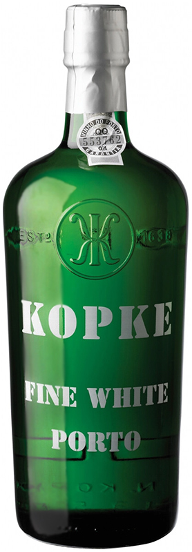 Крепленое вино крепкое (портвейн) марочное "Копке Файн Уайт Порто" креп 19,5%, емк 0.75л.