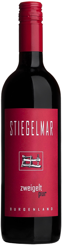 ВИНО сортовое ординарное "Штигельмар Цвайгельт Пур Бургенланд" сухое красное креп. 12%, емк  0.75л.