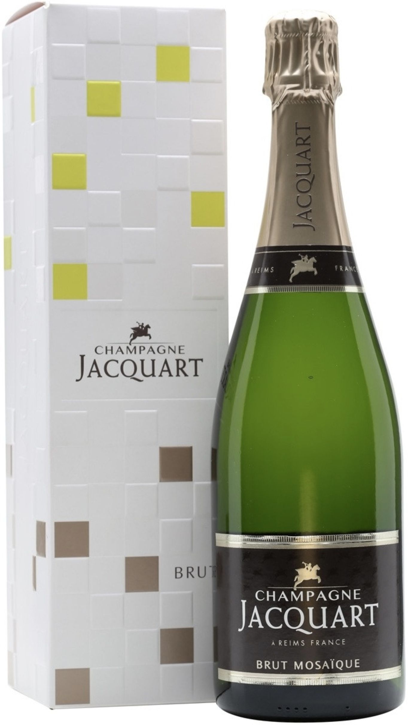 Шампанское Жакарт "Брют Мозаик", белое брют, 0.75 л