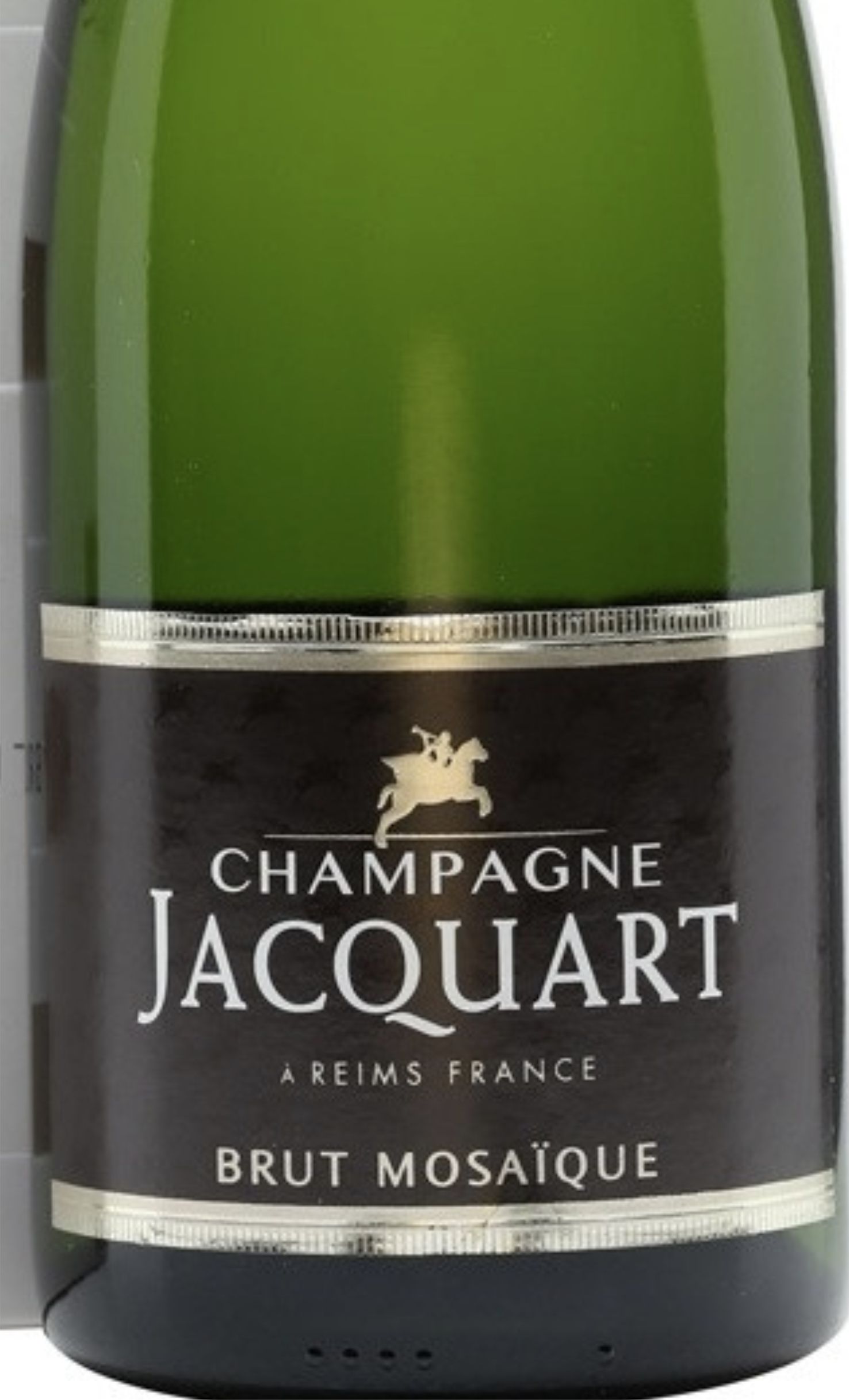 Этикетка Шампанское Жакарт "Брют Мозаик", белое брют, 0.75 л