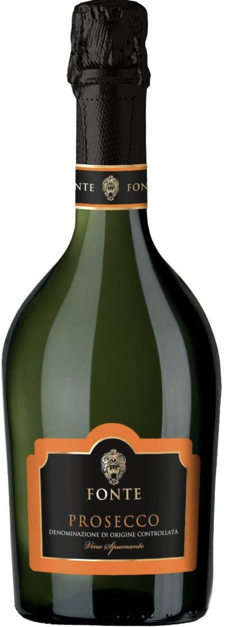 Игристое вино Фонте Просекко, белое брют, 0.75 л