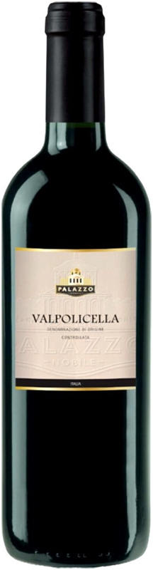ВИНО ординарное "Палаццо Нобиле Вальполичелла" сухое красное креп. 12% , емк 0.75л.