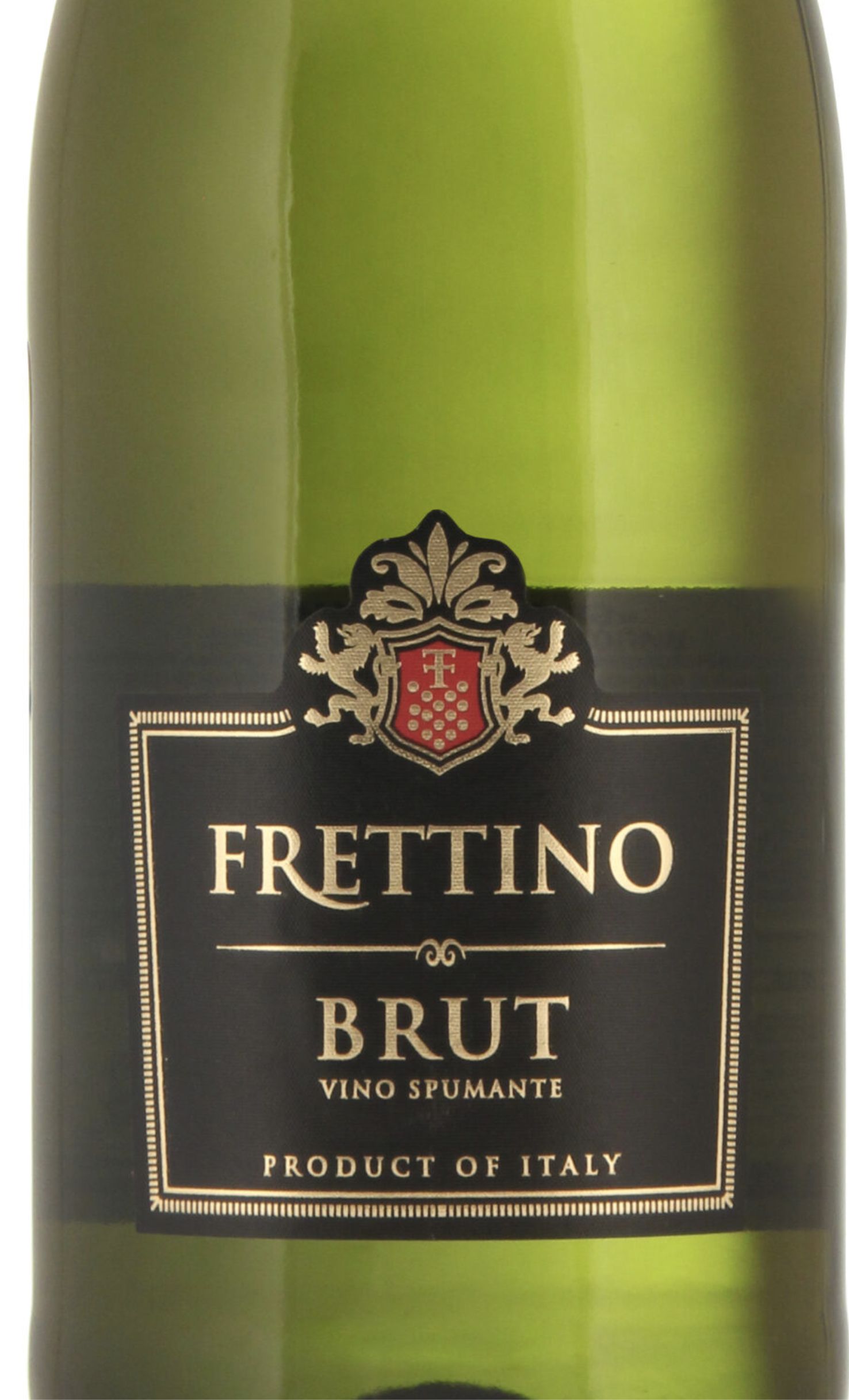 Этикетка Вино игристое Брют Фреттино белое брют 0,75л 11%