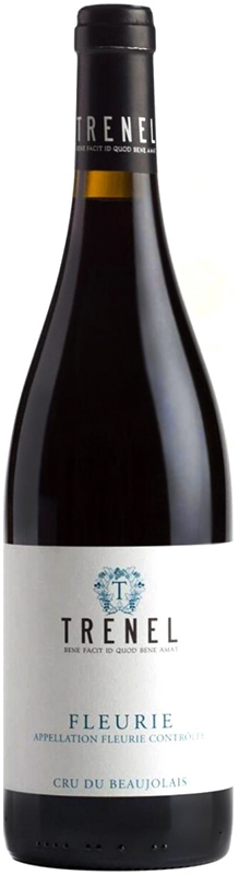 ВИНО сортовое выдержанное "Флёри Тренель" 2020г  сухое красное  креп 13%, емк 0.75л.