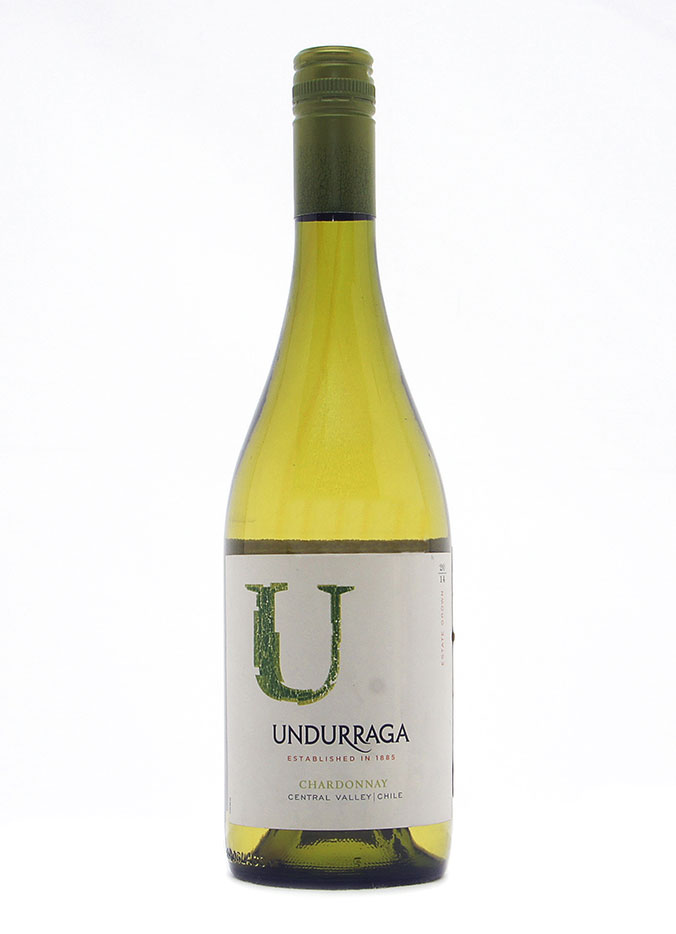 Шардоне Ундуррага 2014 г. белое сухое 0,75 л.