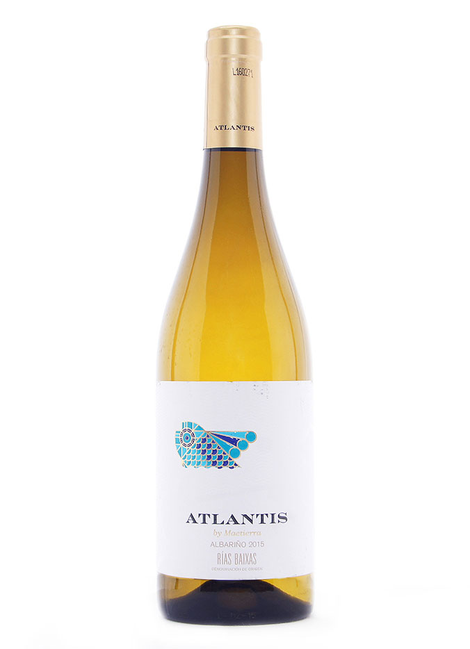 Альбариньо Атлантис Винтае 2015 г. белое сухое 0,75 л.