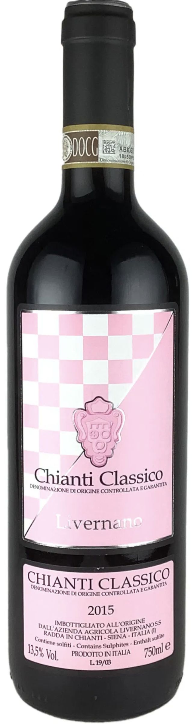 Ливернано Кьянти Классико ДОКГ 2012 0.75л. красное 13.5% Сухое