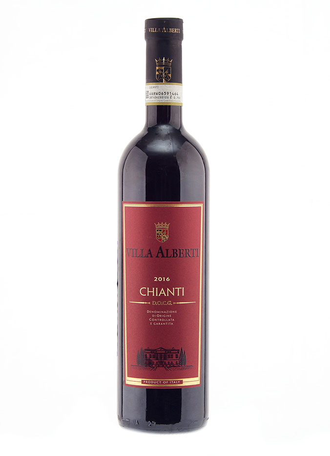 Кьянти ДОКГ Вилла Альберти 2016 0,75л Красное 12,5% Сухое Cantina di Soave s.a.c.