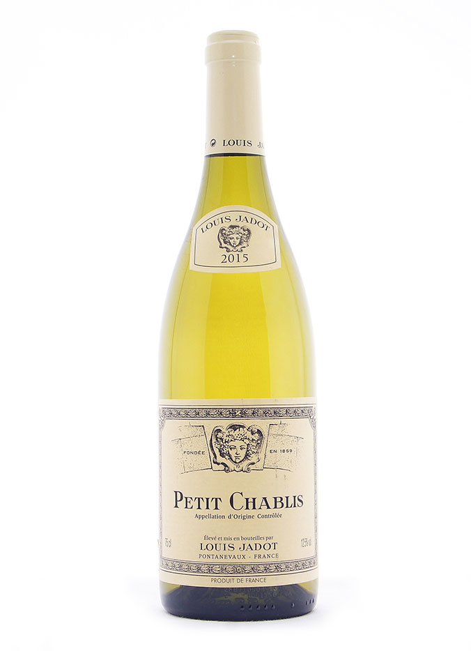 Пти Шабли Луи Жадо 2015 г. белое сухое 0,75 л.
