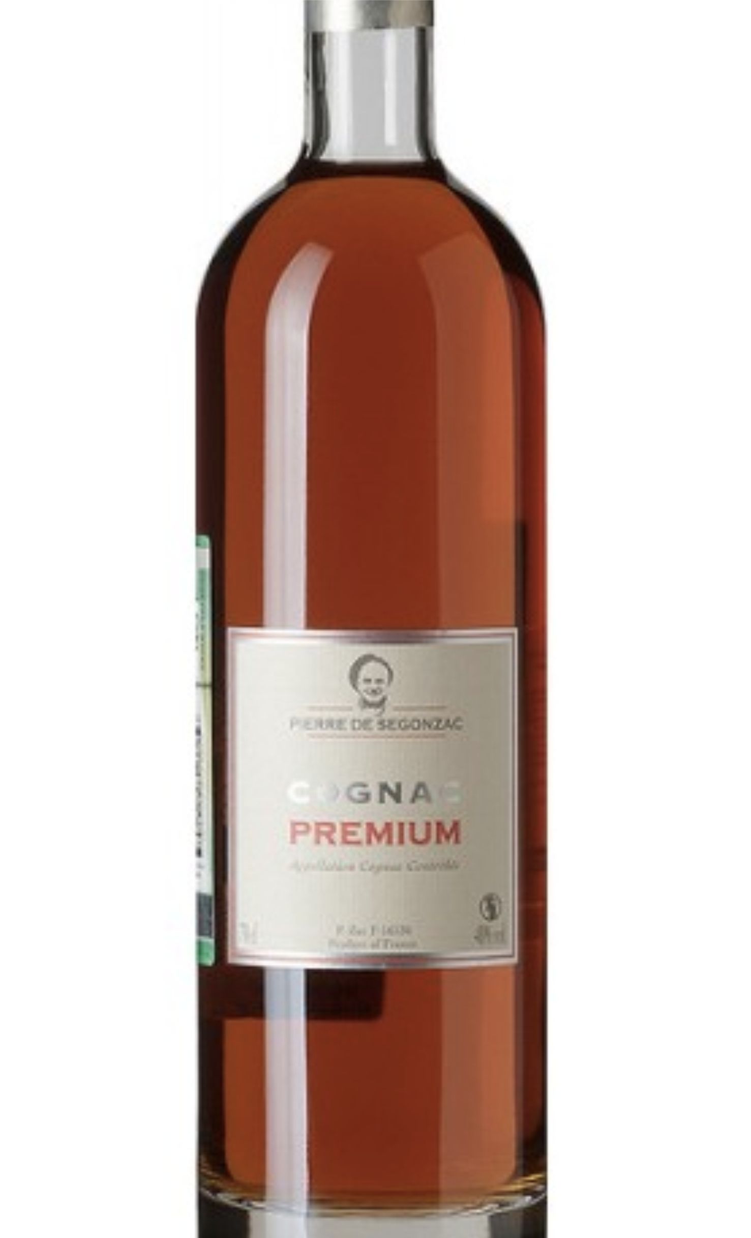 Этикетка Коньяк Пьер де Сегонзак "Премиум", 0.7 л