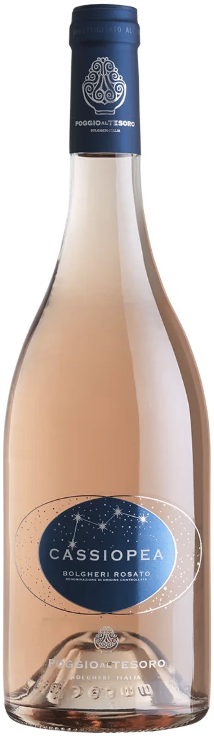 ВИНО "Кассиопея Болгери ДОК" 2020г розовое сухое креп 13% емк 0,75л