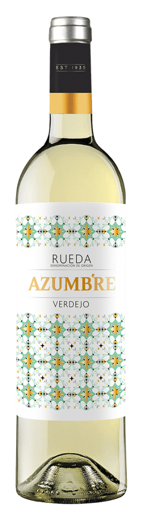 Вино сортовое сухое белое "Руэда "Асумбре" Вердехо" 2021г креп 13%, емк  0,75л