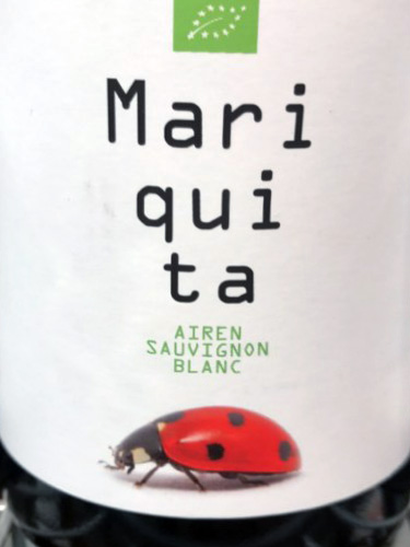 Этикетка Вино "Марикита Айрен Совиньон Блан" белое сухое  креп 11,5%, емк 0,75л