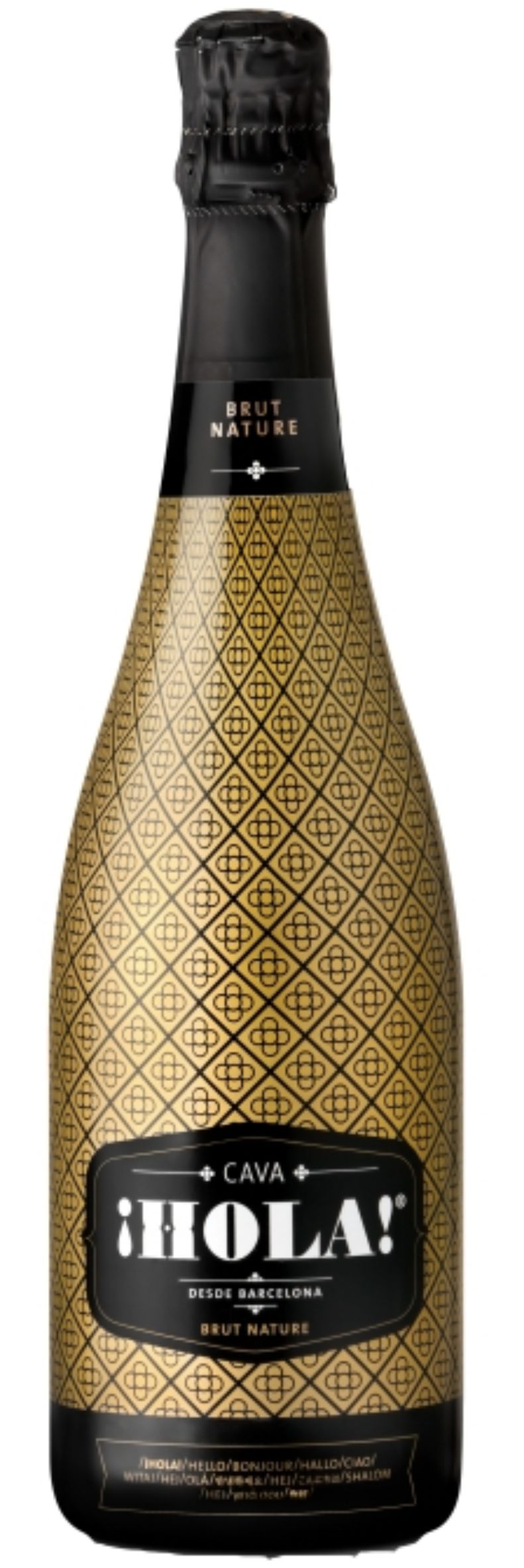 Игристое вино Ола Кава, белое экстра брют, 0.75 л