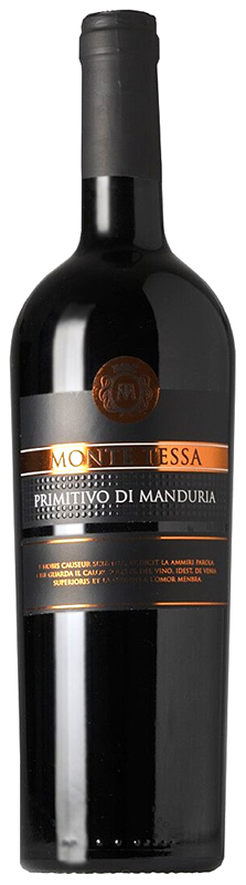 Монте Тесса Примитиво ди Мандурия сухое красное 0.75л.