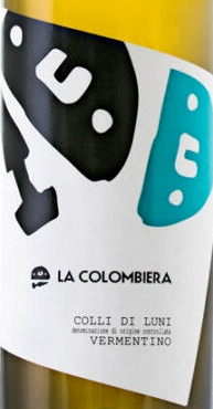 Этикетка Ла Коломбьера Тревинье Колли ди луни Верментино сухое белое 12.5% 0.75л.