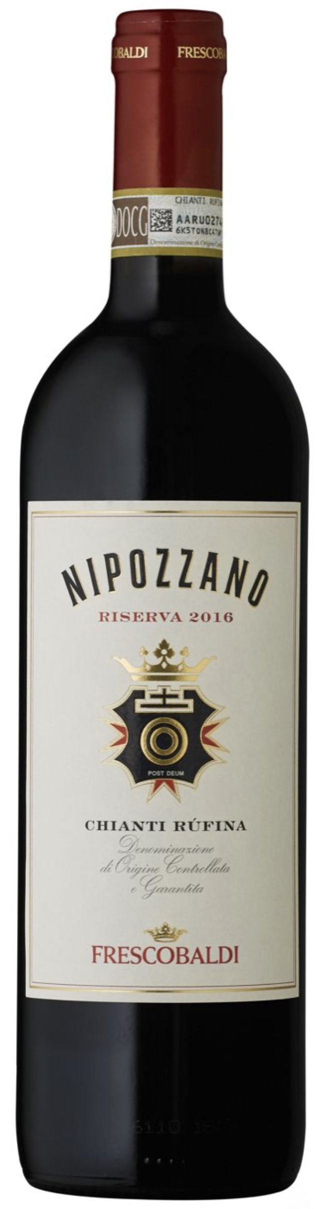 Вино Нипоццано Ризерва (Кьянти Руфина)  2016 г. красное сухое 0,75л.13%